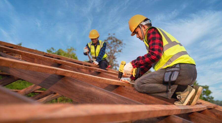 GAF Camelot shingles in Big Bear Lake, CA